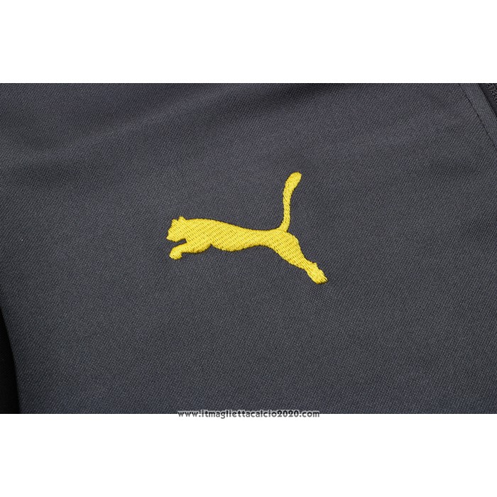 Tuta da Track Giacca Borussia Dortmund 2021 2022 Grigio